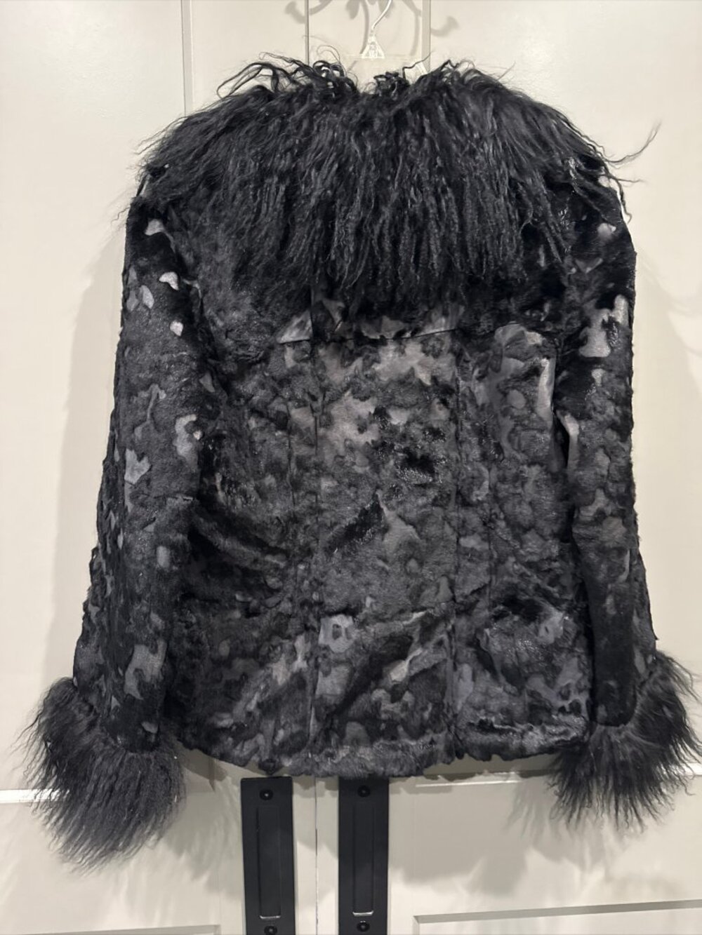 Dino Caspari Ladies  Medium Rabbit/Lamb Fur Jacket - Picture 7 of 7